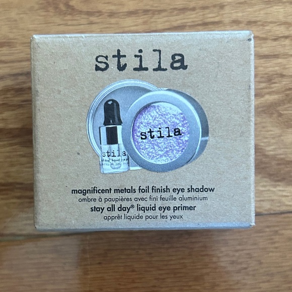 *NEW* Stila Magnificent Metals Foil Finish Eye Shadow in “Metallic Violet” - Picture 2 of 3